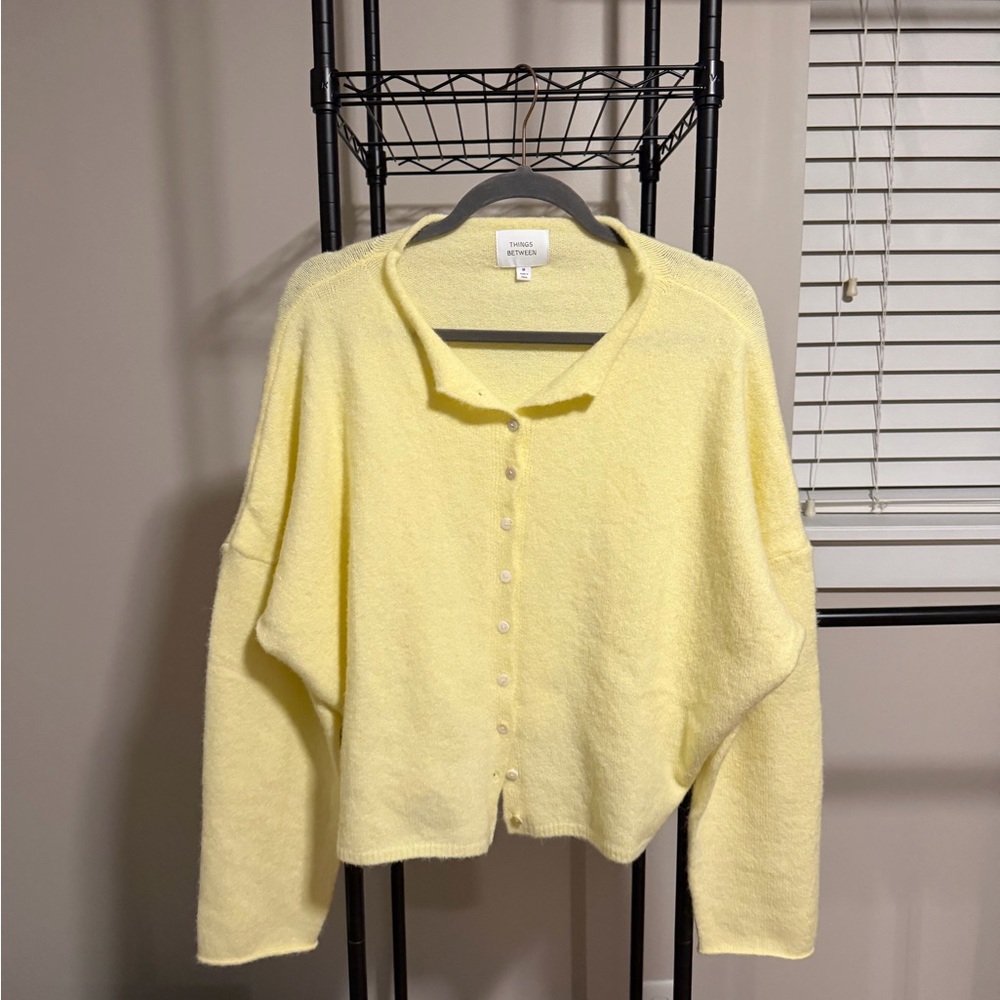Things Between Yellow Women's Cardigan